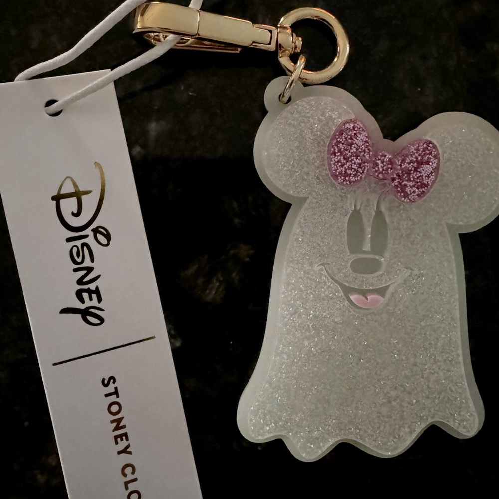 Stoney Clover limited Edition Disney Mickey & Friends Halloween Ghost Bag Charm